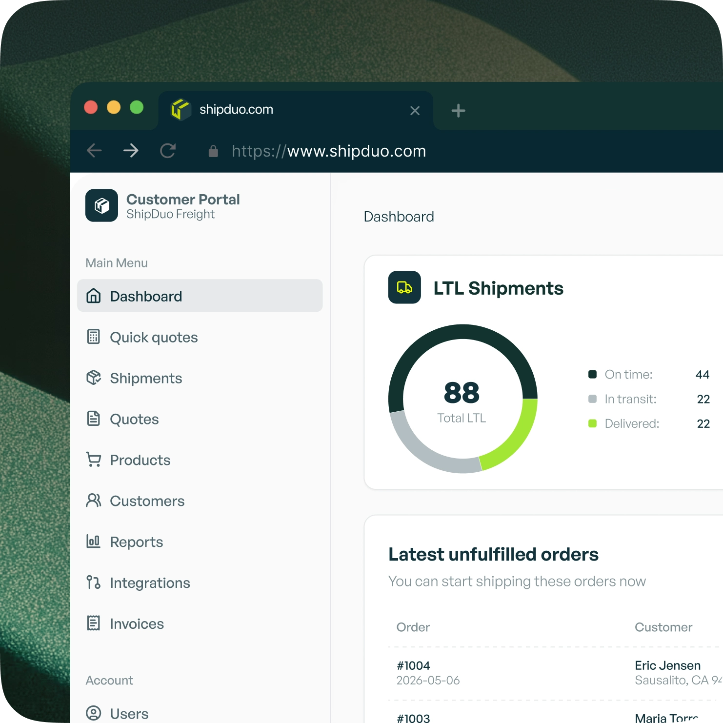 demo profile